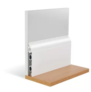 discreteheatskirt A karting board with heating pipes running within it.