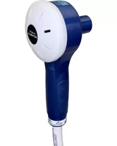 A medical entenox breathing apparatus.