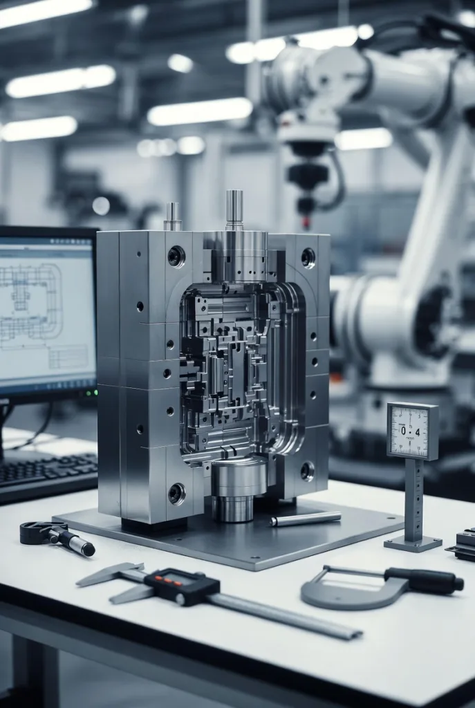 A image of a mould tool showing PPAP and validation